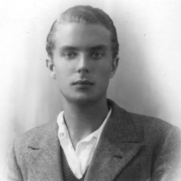 Giorgio Borsa as a young man